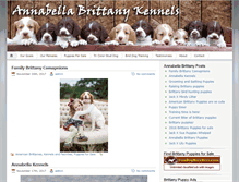 Tablet Screenshot of annabellakennels.com